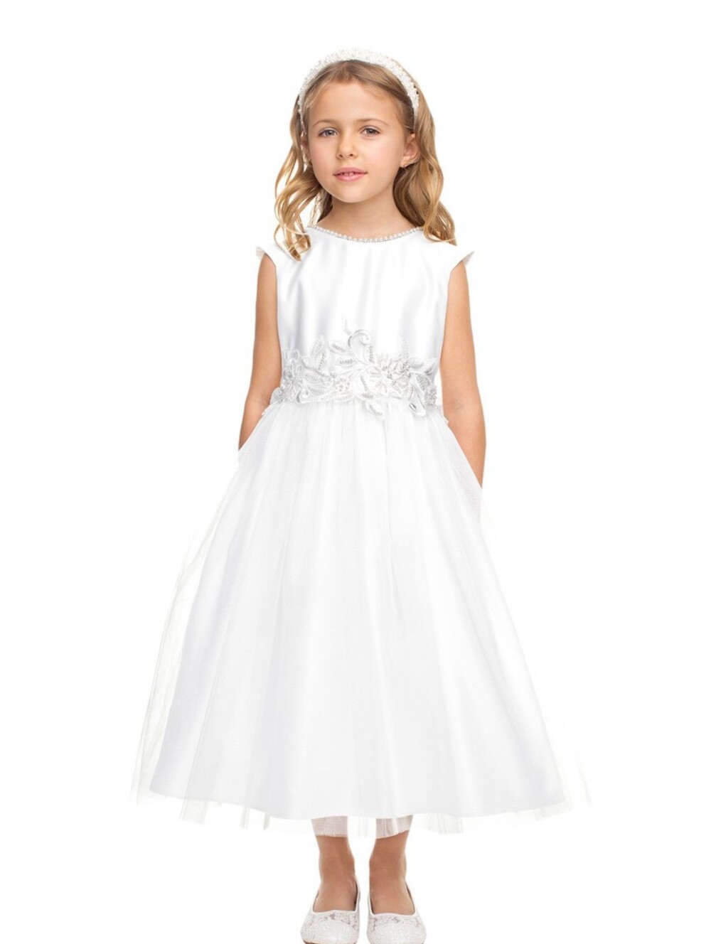 PERFECT FLOWER GIRL DRESS SZ 3